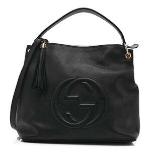 Gucci Pebbled Calfskin Large Soho Hobo #231345G14B
